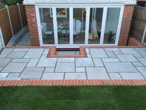 Light Grey Calibrated Paving