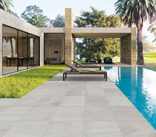 Lake Kandla Grey Vitrified Porcelain Paving