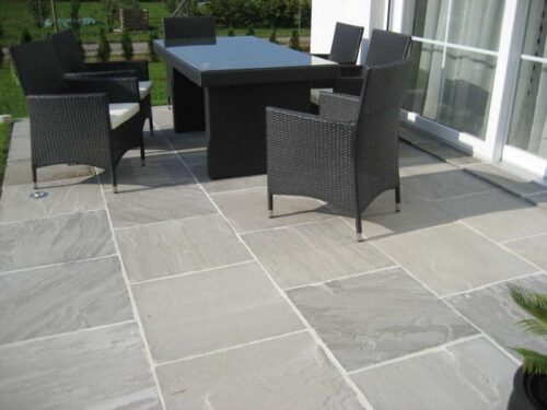 Light Grey Calibrated Paving