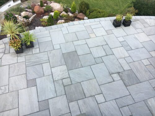 Light Grey Calibrated Paving