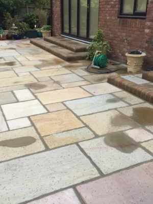 traditional paving - rippon buff