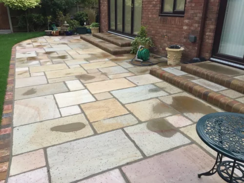 traditional paving - rippon buff